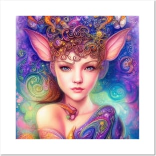 Fairy Queen Fae Folk Posters and Art